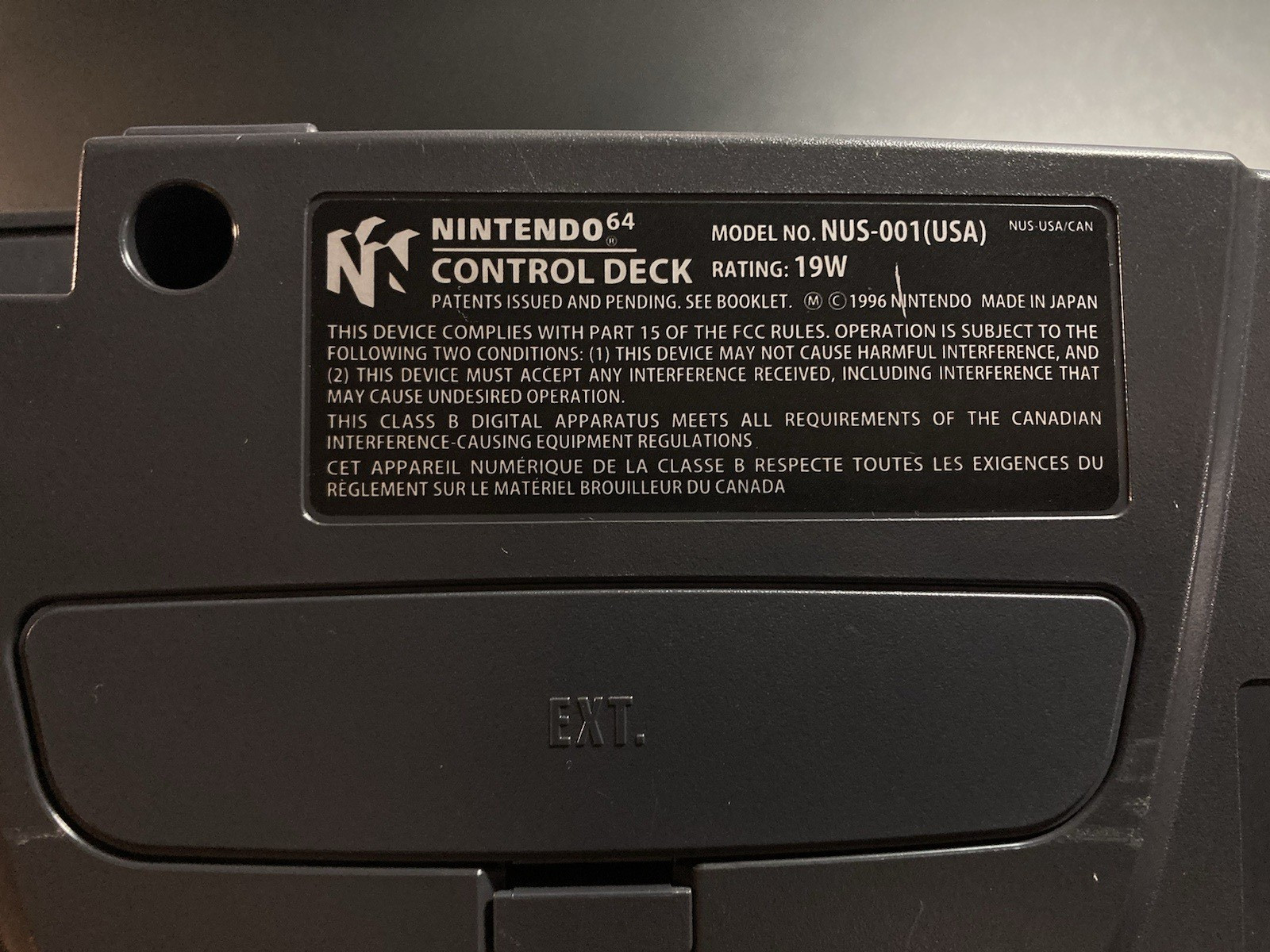 Nintendo 64 N64 Console + Super Mario 64+Controller+Cords