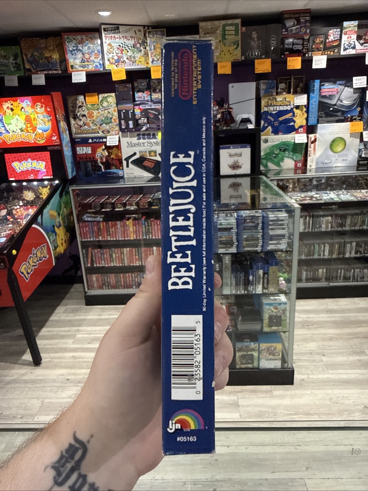 Beetlejuice – Nintendo Entertainment System NES – In Box Tested