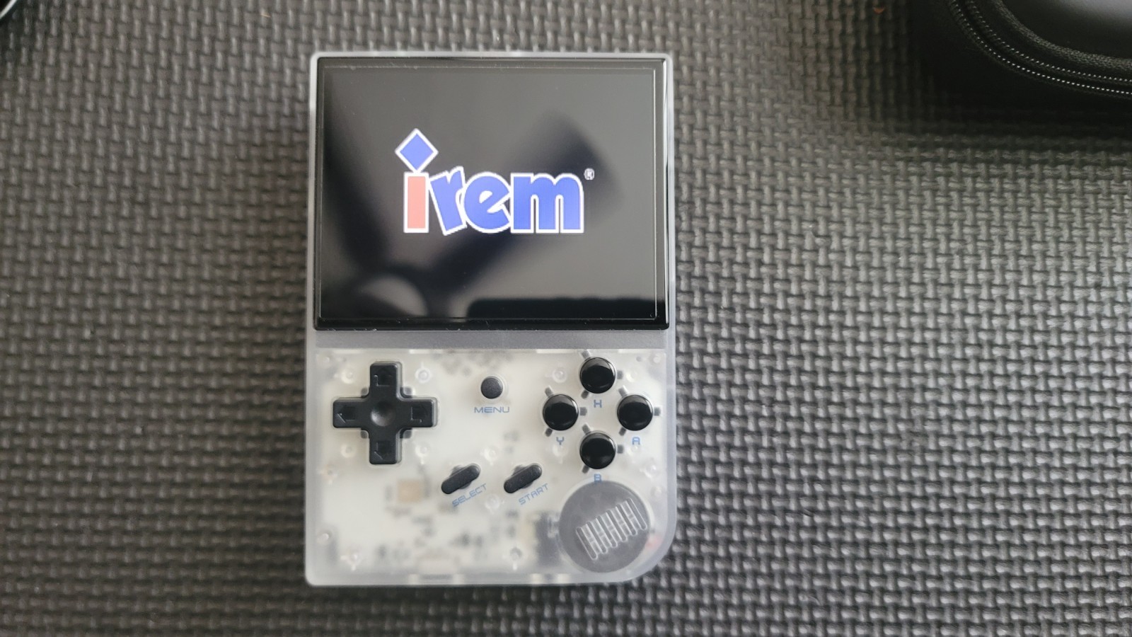 ANBERNIC RG35XX (CLEAR) 16GB GAME CARD (FREE BRICK) FRE CASE (GXRG)