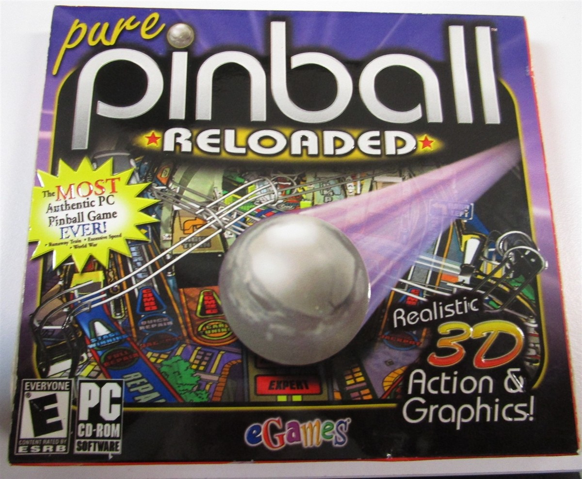 Video Game PC Pure Pinball Reloaded eGames NEW SEALED Jewel