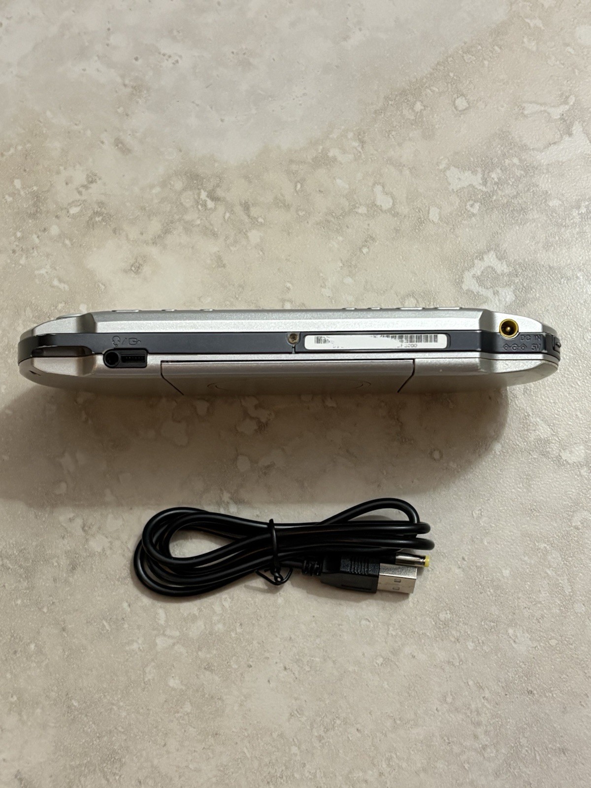 Silver Sony PSP 3000 System w Charger, Battery, Bundle Import