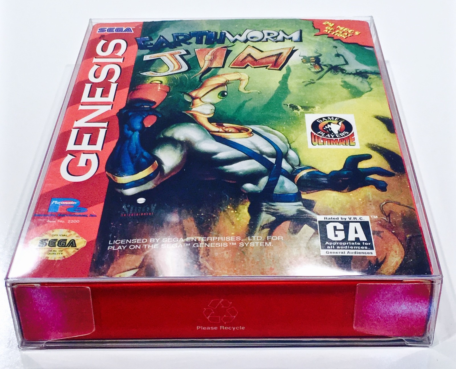 25 Box Protectors For SEGA GENESIS / MASTER / 32X Video Game Boxes Display CIB