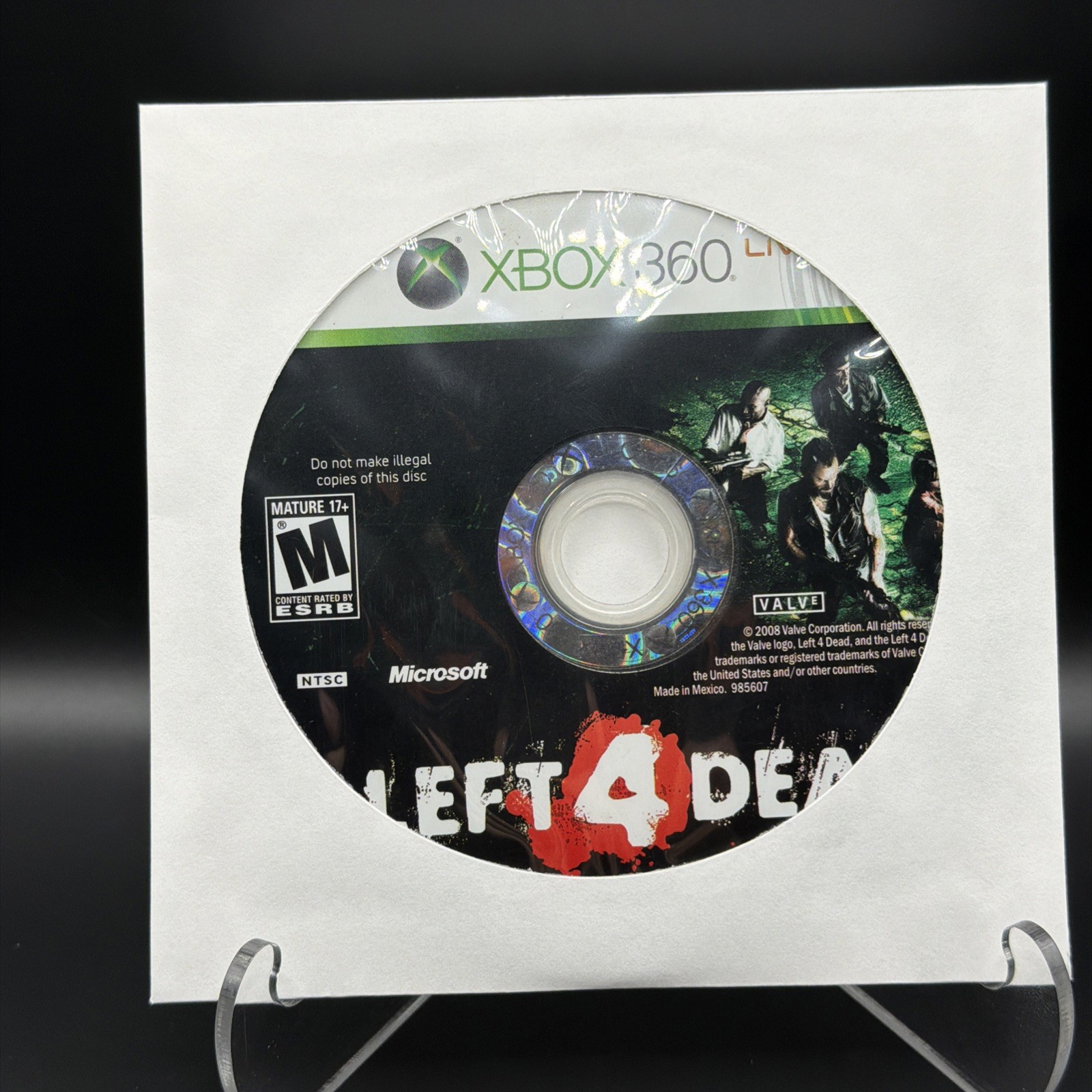 Left 4 Dead – Microsoft Xbox 360, Disc Only Tested