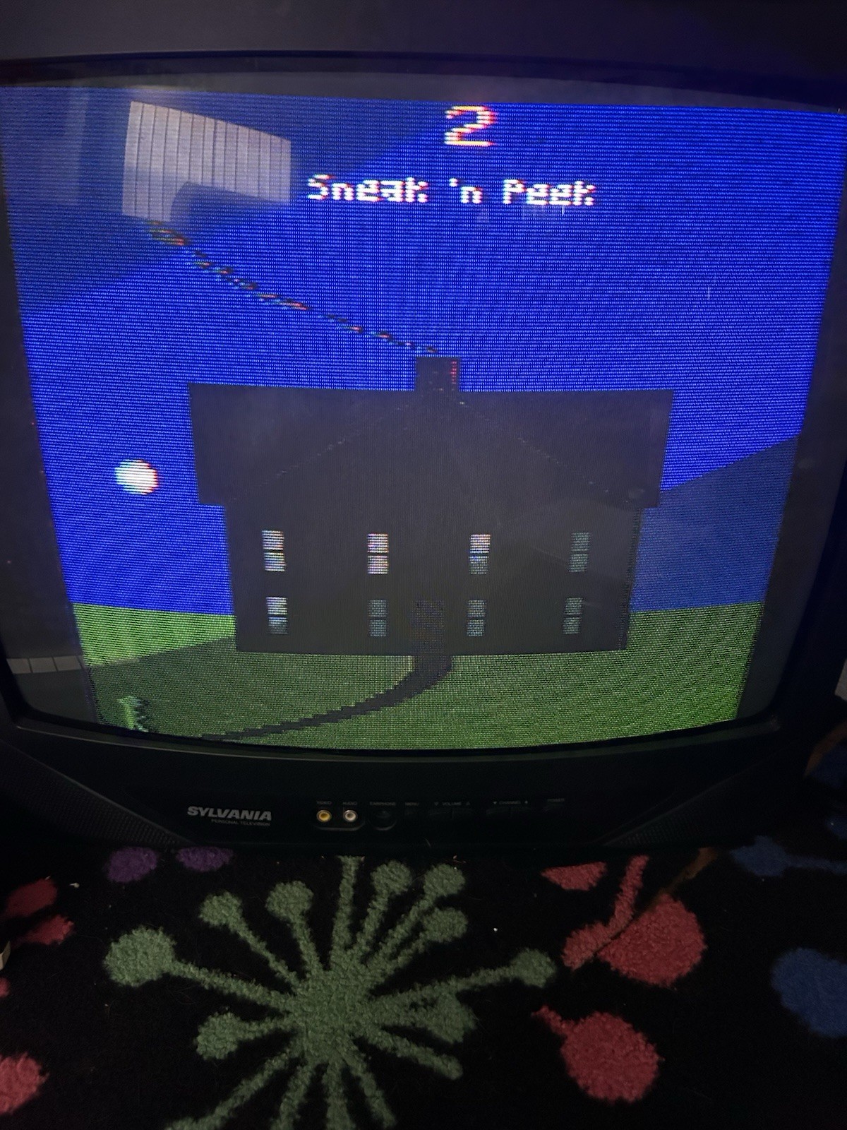 US GAMES VIDTEC Atari 2600 3 Game Lot – Word Zapper, Space Jockey & Sneak’n Peak