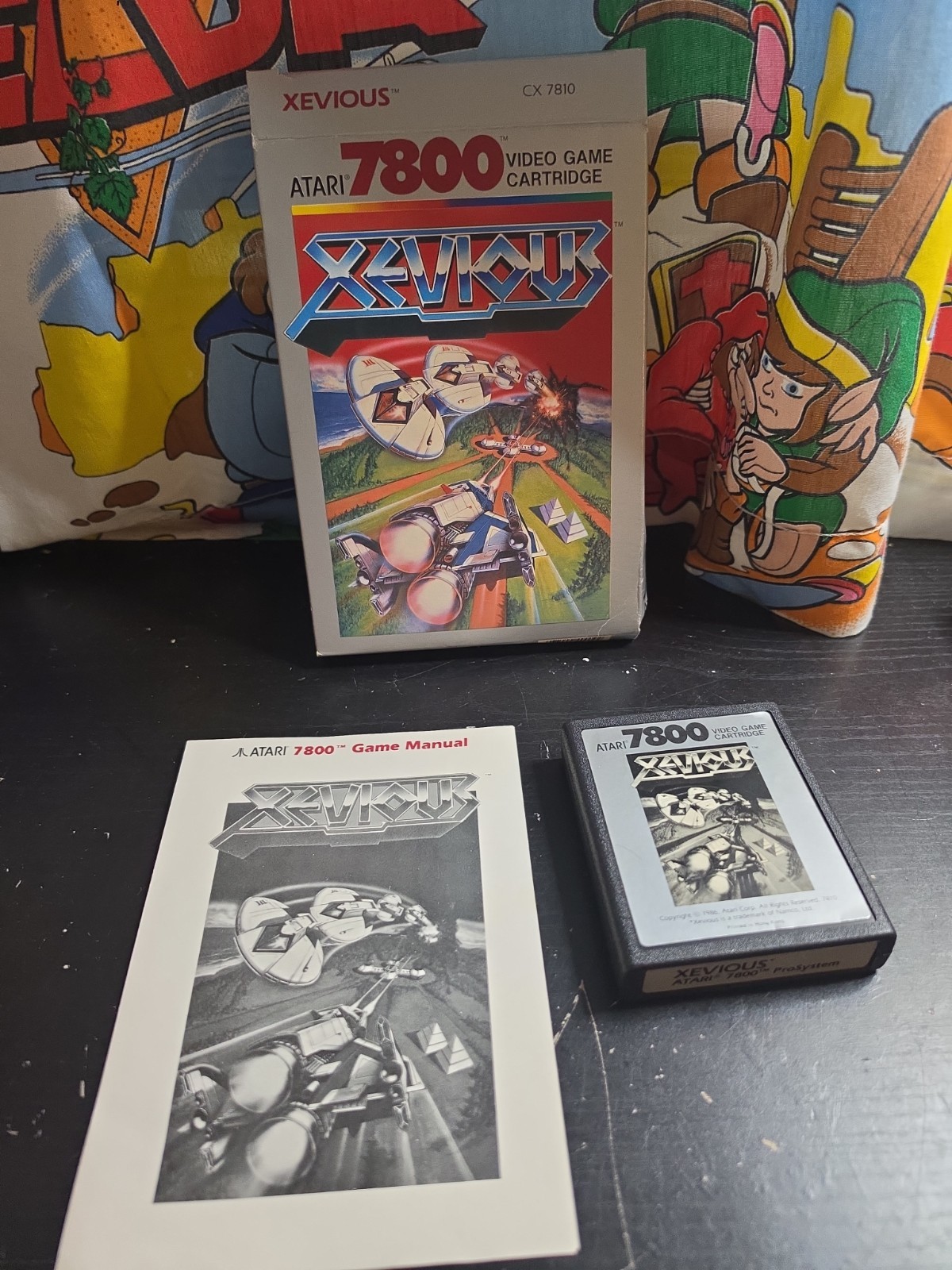 Xevious (Atari 7800) Complete – Tested – Authentic