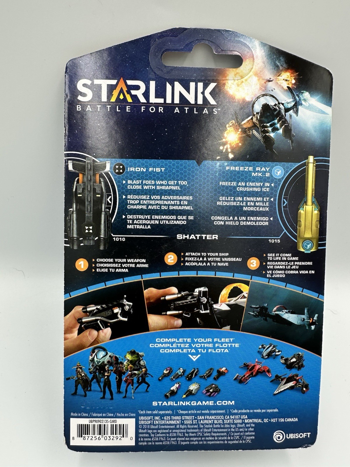 Starlink Battle for Atlas LOT Of 6: Levi McCray Razor Lemay Iron Fist Shockwave