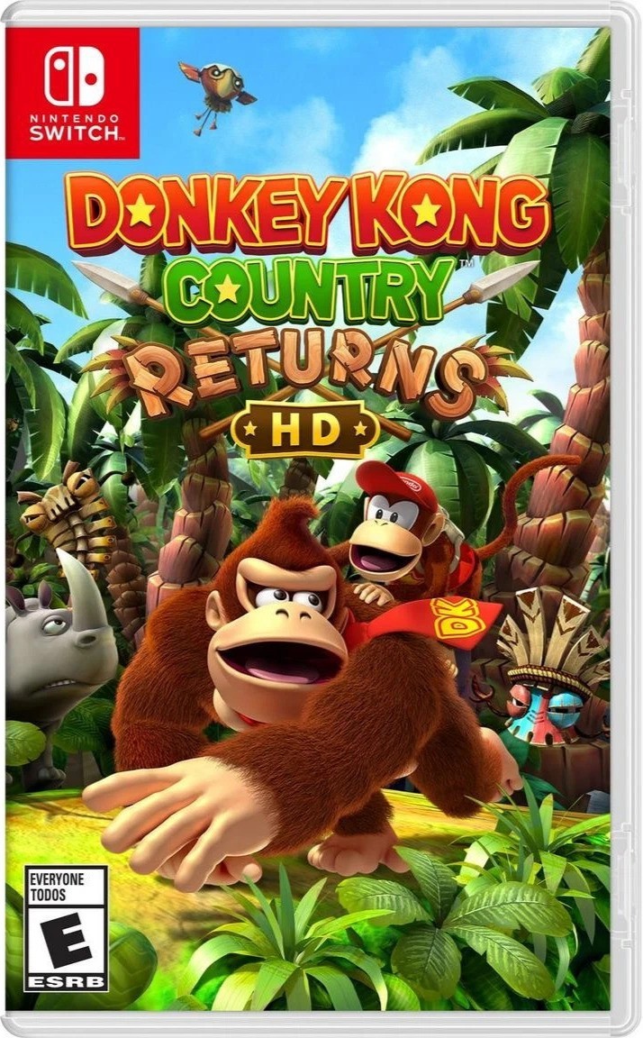 Donkey Kong Country Returns HD – Nintendo Switch – SEALED BOX – BRAND NEW