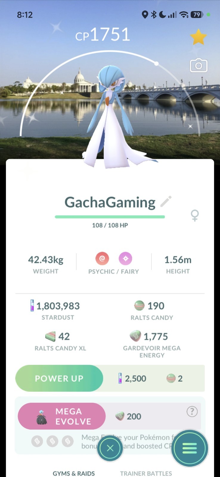 Rare Shiny Gardevoir Tainan – Taiwan Pokemon | Special BG – GO