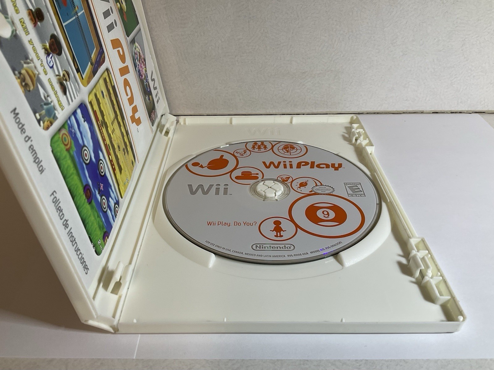 Nintendo Wii (2007) Wii Play — CIB TESTED WORKING
