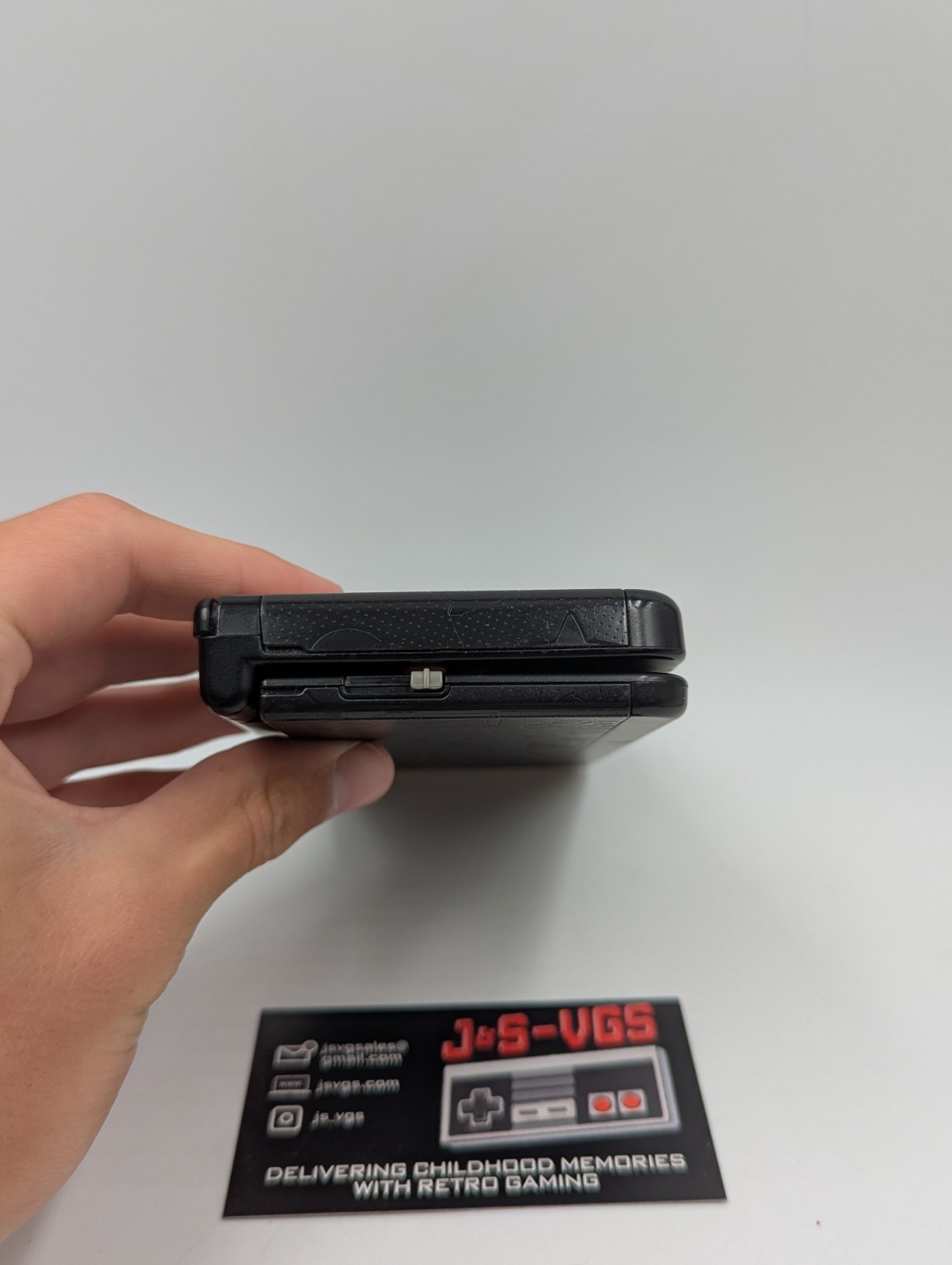 Ninto New 3DS Black Mario Edition Console Charger Tested Working