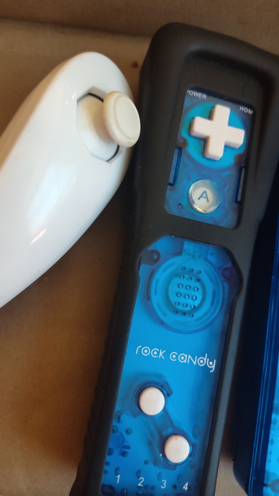 wii motion plus controller and nunchuck