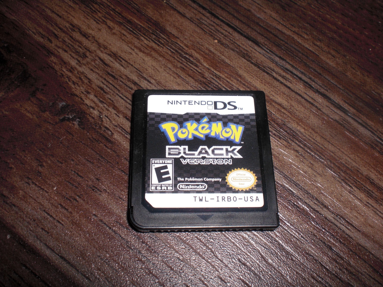 Pokemon Black 1 Version AUTHENTIC GENUINE Game Nintendo DS DSi 3DS 2DS XL TESTED