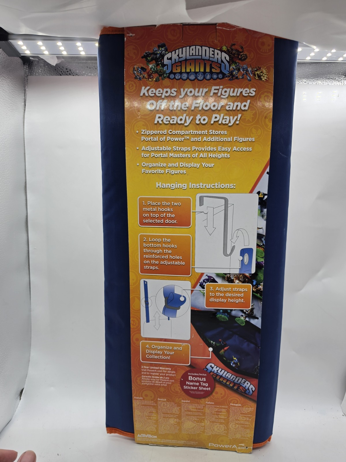 New Skylanders Giants Over The Door Figure Storage Toysrus Exclusive New Rare