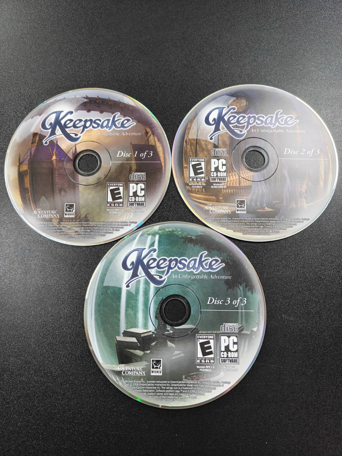 Keepsake PC CD-ROM Software The Adventure Company Used Rated Everyone