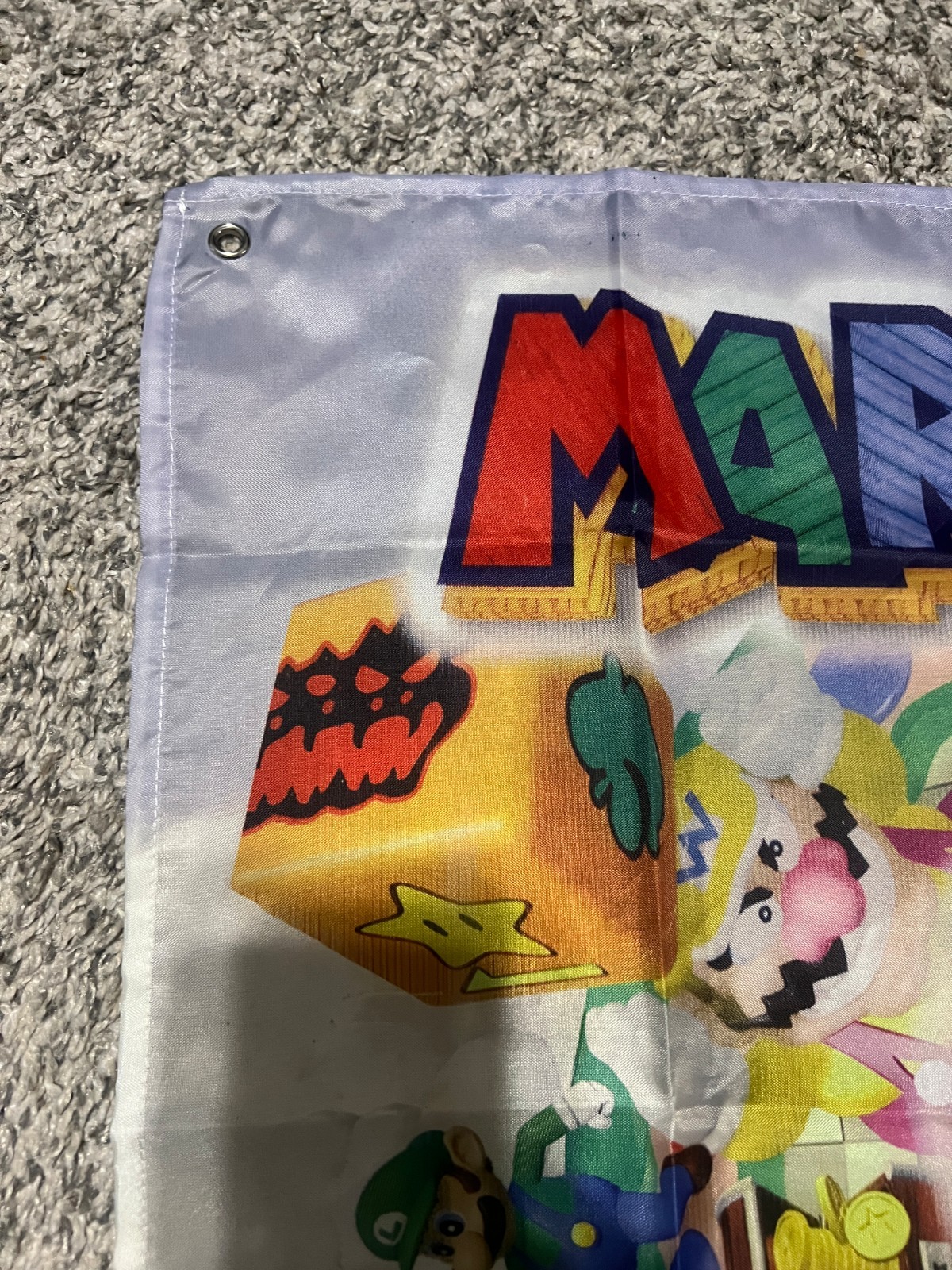 Mario Party 64 Wall Flag Banner Tapestry 2 x 3 Ft, N64