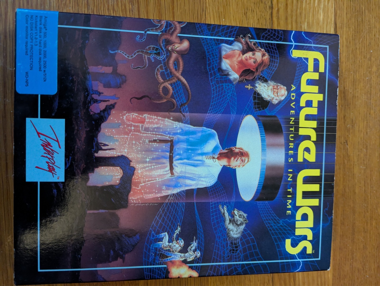 Future Wars Adventures In Time Big Box Interplay Commodore Amiga