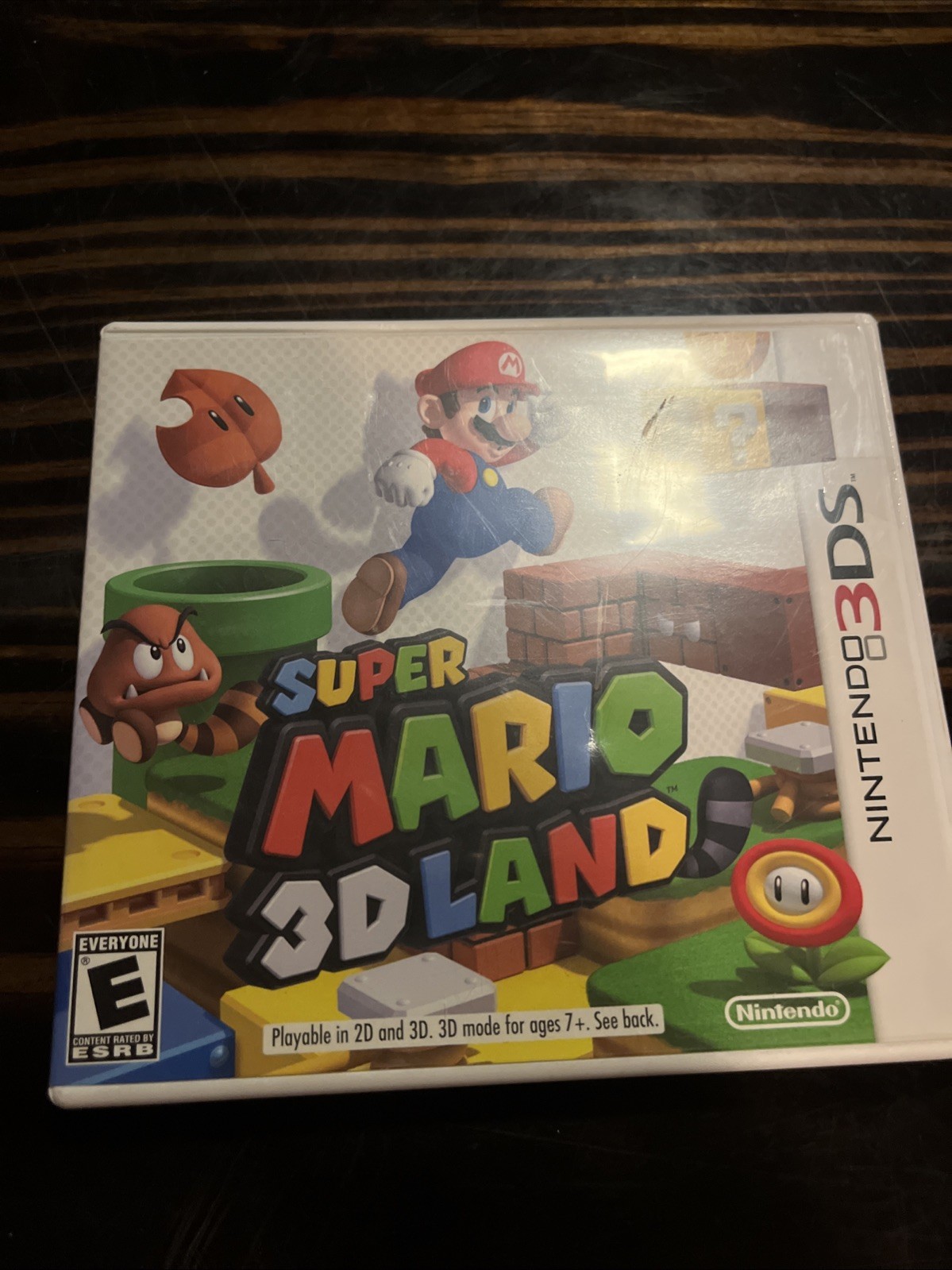 Super Mario 3D Land (Nintendo 3DS) Original Case & Manual Only