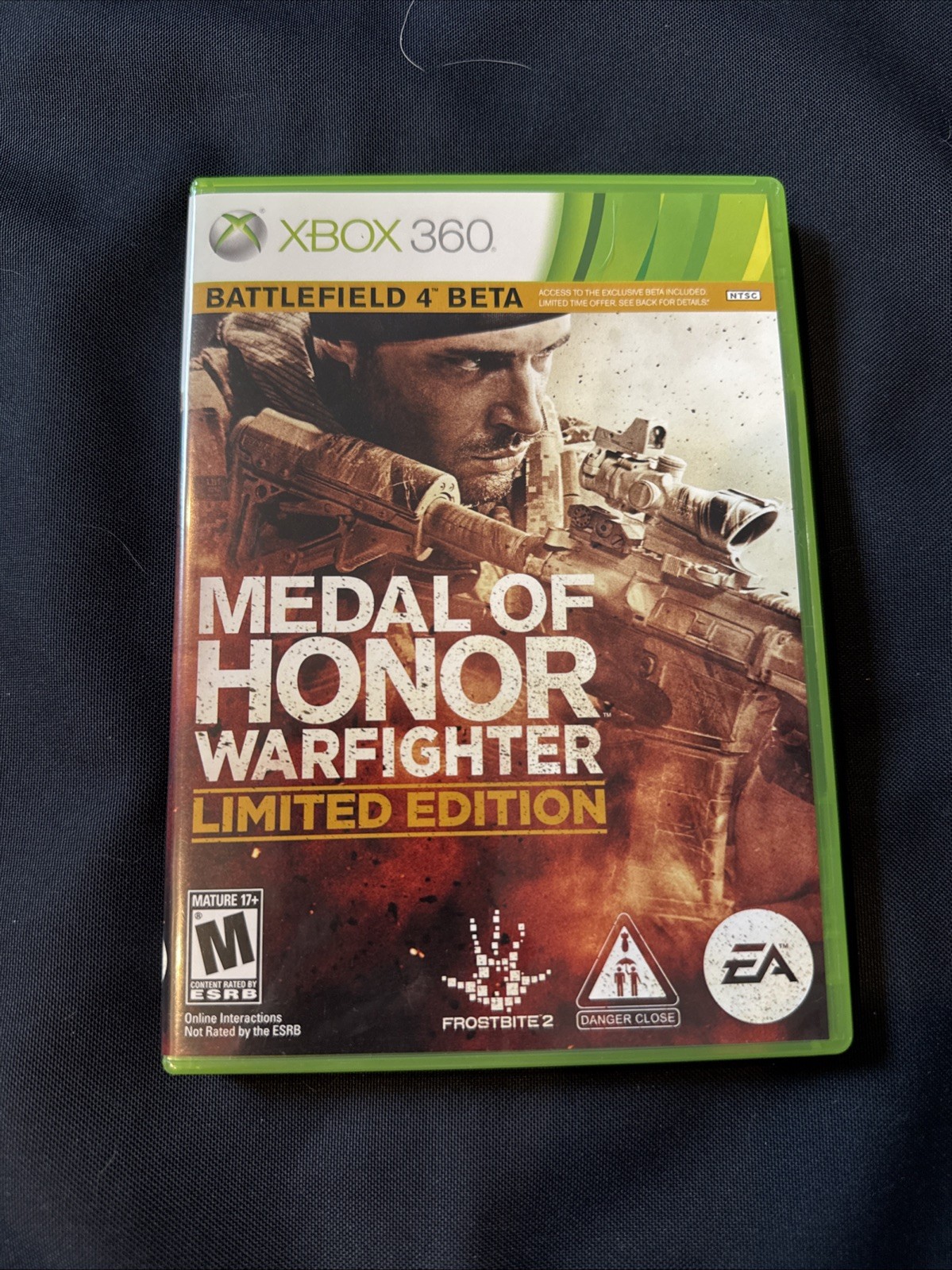 Medal of Honor: Warfighter — Limited Edition (Microsoft Xbox 360, 2012)