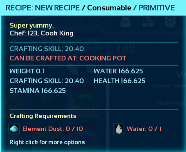 Food Water Ark Survival Ascended Official PVE