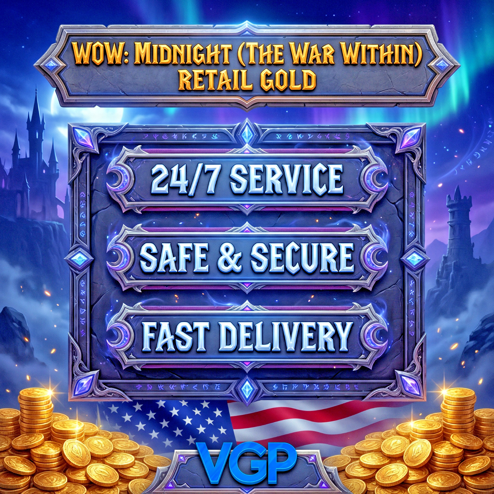 💰WoW Gold 🔥WoW Midnight Gold 🔥 World of Warcraft Retail Gold 💰