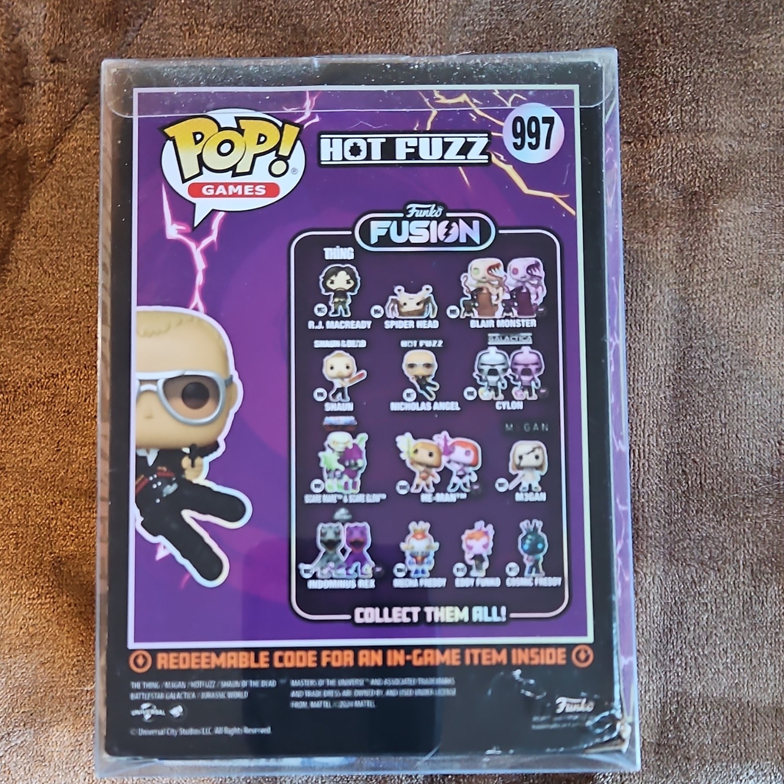 Funko Pop! Games Funko Fusion Hot Fuzz Nicholas Angel #997 Vinyl Figure 2024