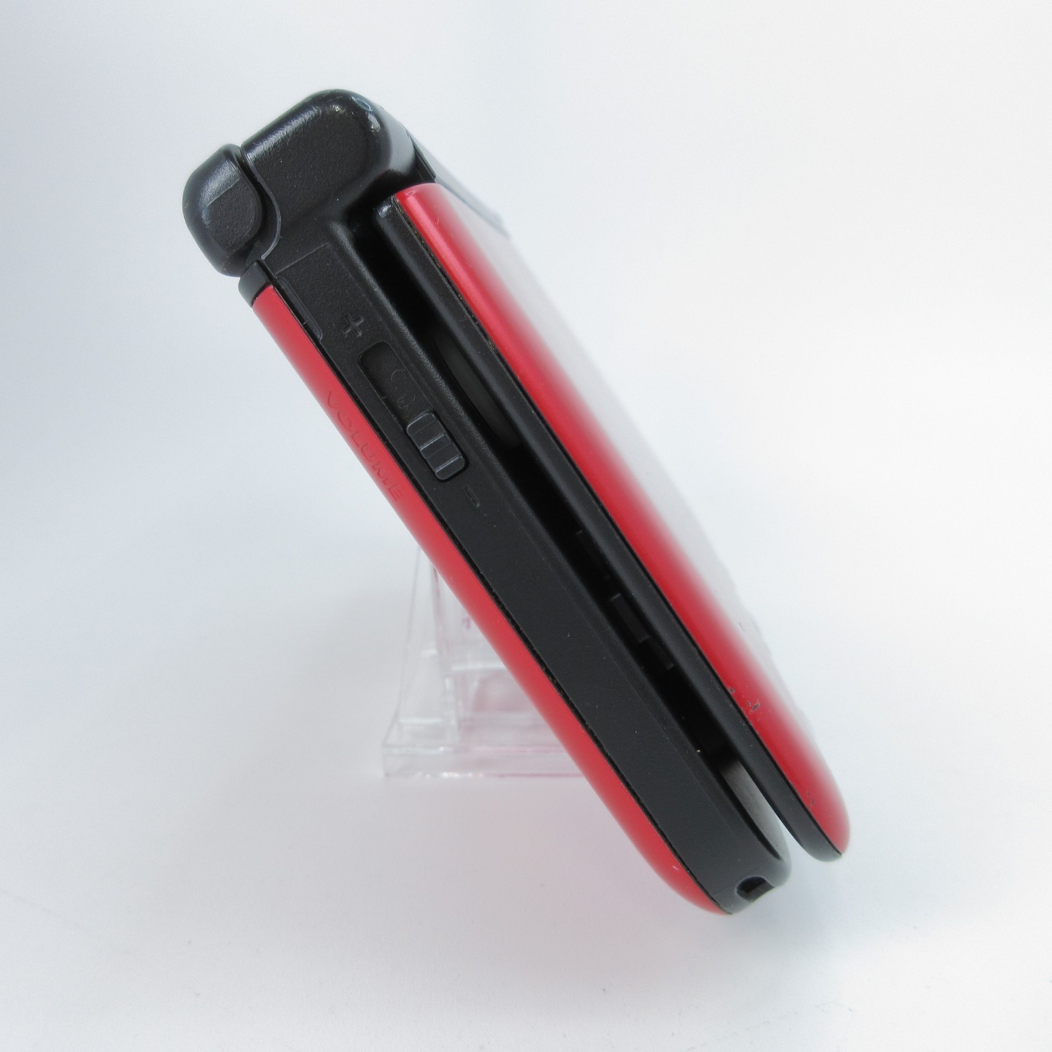 【Good】Nintendo 3DS LL XL Red x Black Console Japanese Edition #RET0122/01