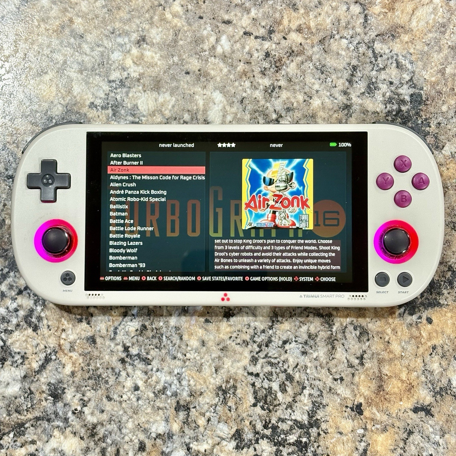 Trimui Smart Pro, Retro Gaming Handheld, New 64GB Card, Loaded Ready To Play