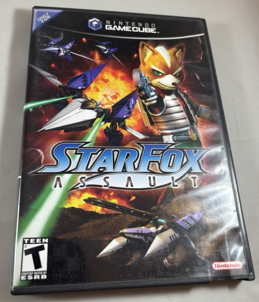 Star Fox: Assault (GameCube, 2005) Complete CIB Tested Working