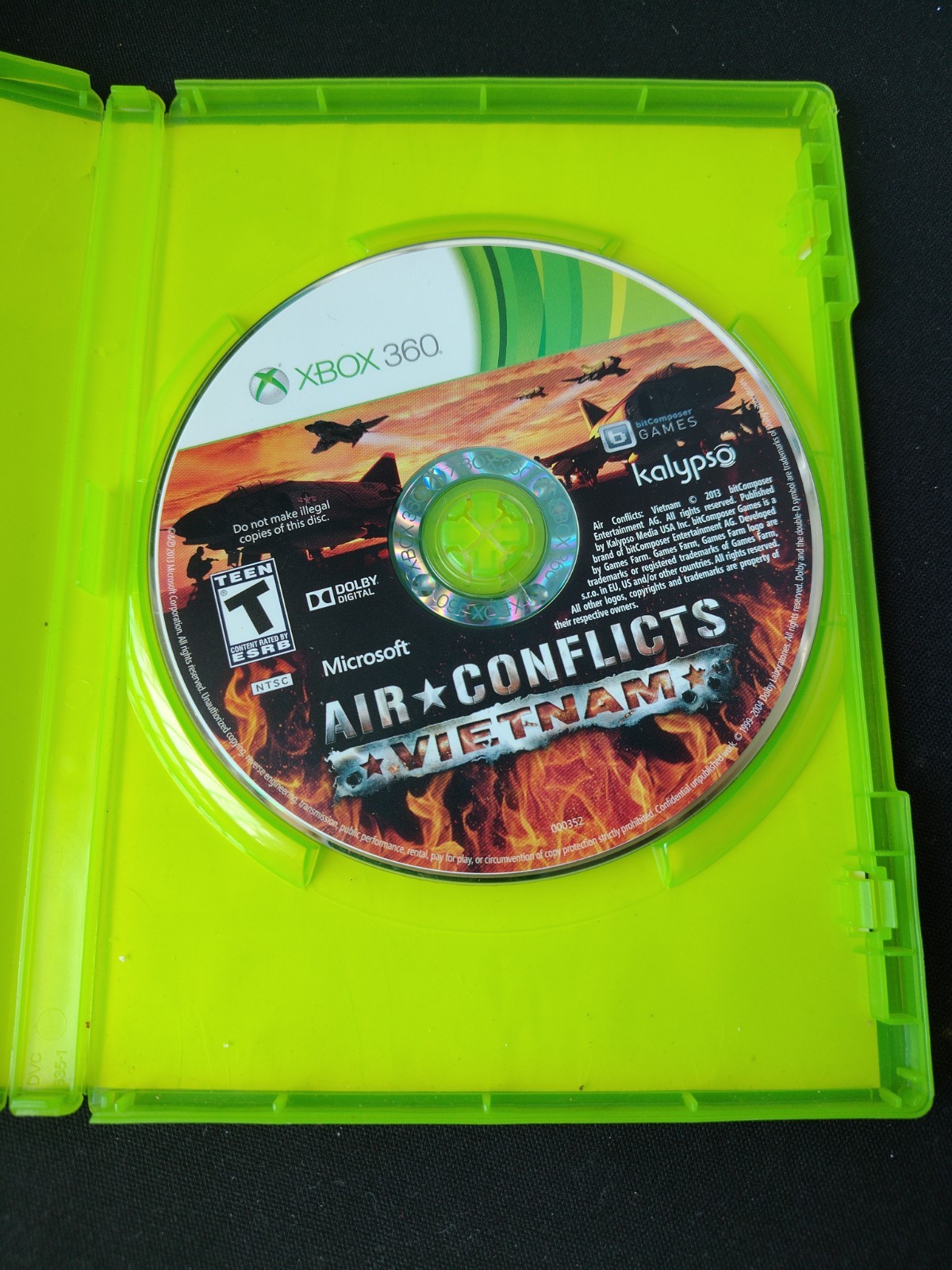 Air Conflicts Vietnam, Microsoft Xbox 360, CIB, Tested