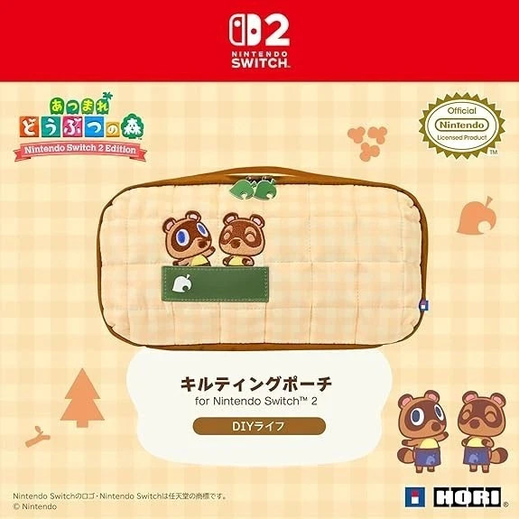 Nintendo Animal Crossing DIY Life Pouch Switch 2 Timmy Tommy HORI Japan 2026 PSL