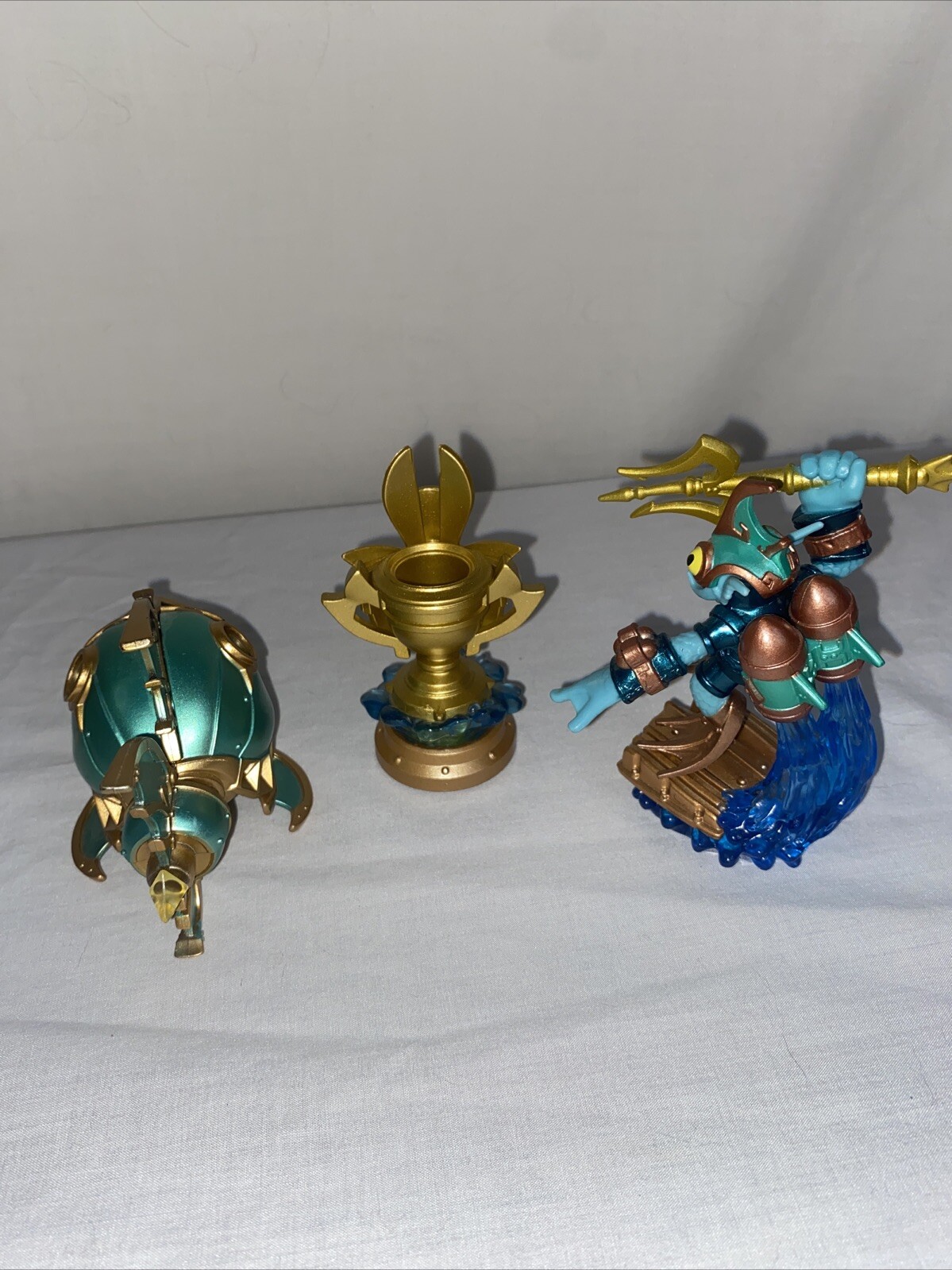 Skylanders Supercharger Sea Racing Action Pack Gill Grunt Sea Trophy Reef Ripper