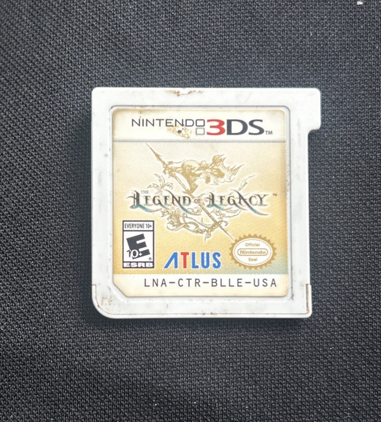 The Legend of Legacy – Altus – Nintendo 3DS Cartidge Only – Tested/Working