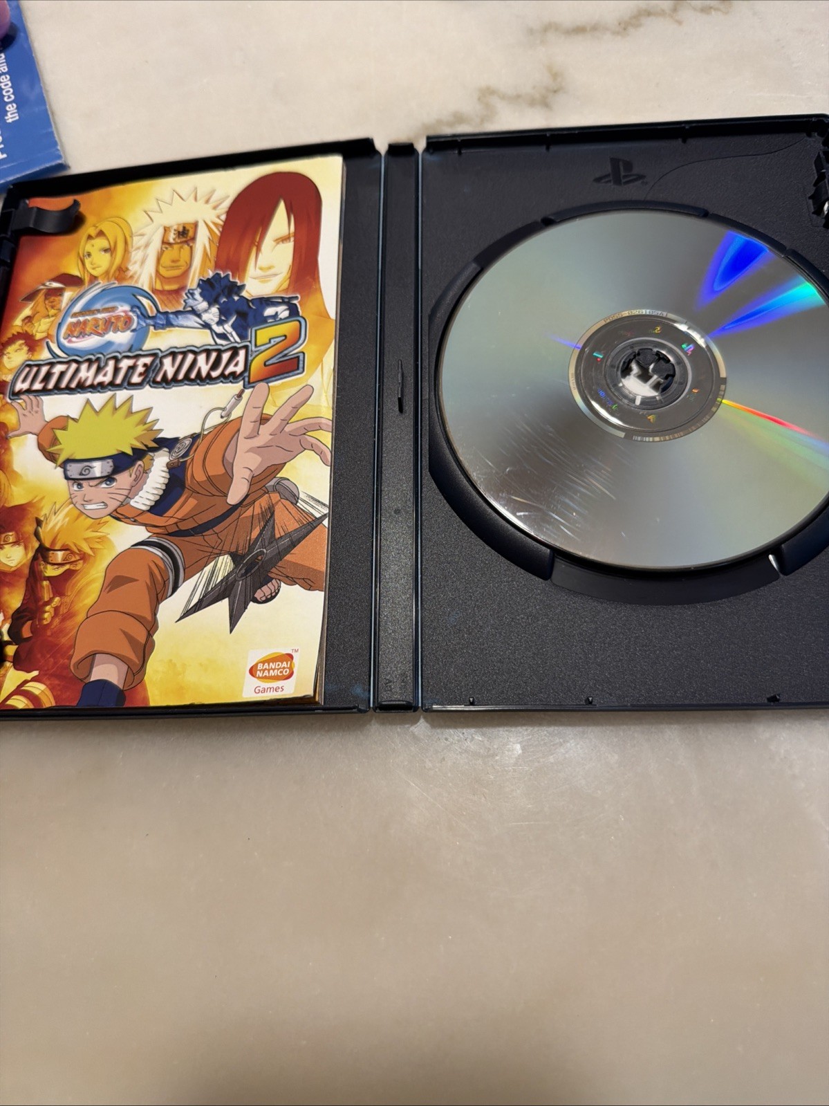 Naruto Shippuden: Ultimate Ninja 1 and 2 Ps2 PlayStation 2 Complete CIB Tested