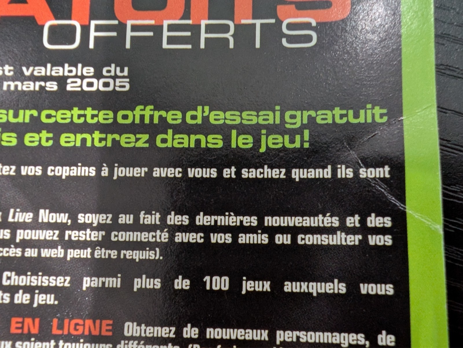 Brand New Microsoft Xbox Live 2 Month Free Trial Code Scratch Card! Expired!