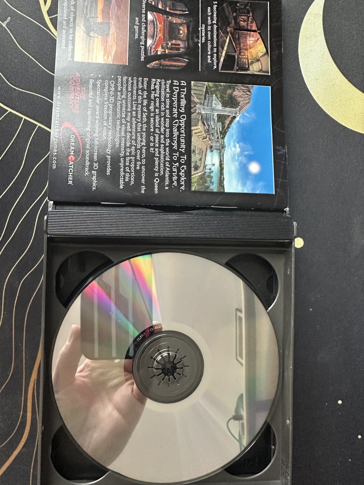 Atlantis: The Lost Tales PC Video Game By CRYO Interaction 1997 4 DVD Disc Set