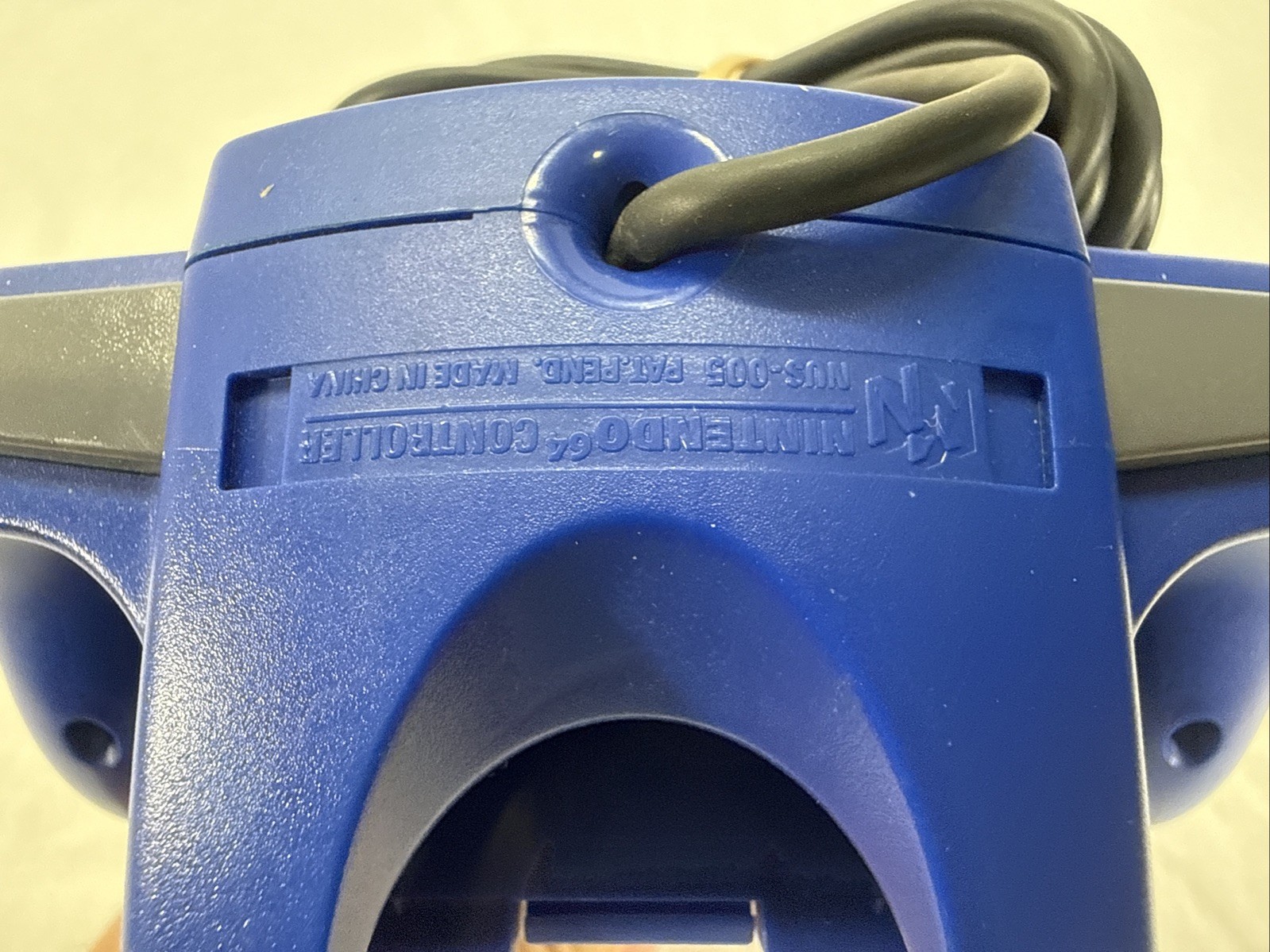 Official Nintendo 64 Controller Blue AUTHENTIC OEM N64 Remote Original NUS-005