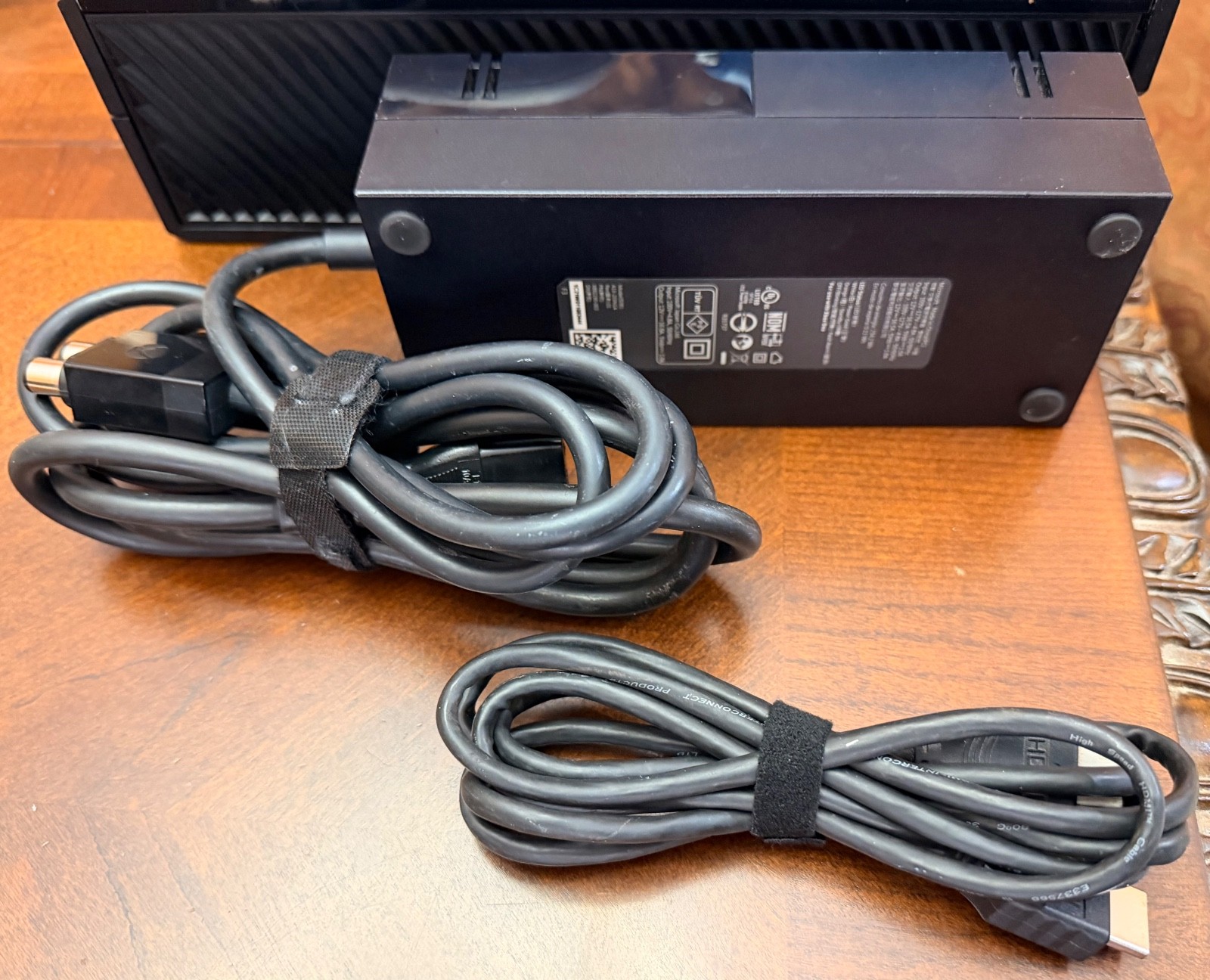Microsoft Xbox One Black Console with 2 Original Wireless Controllers, HDMI, PWR