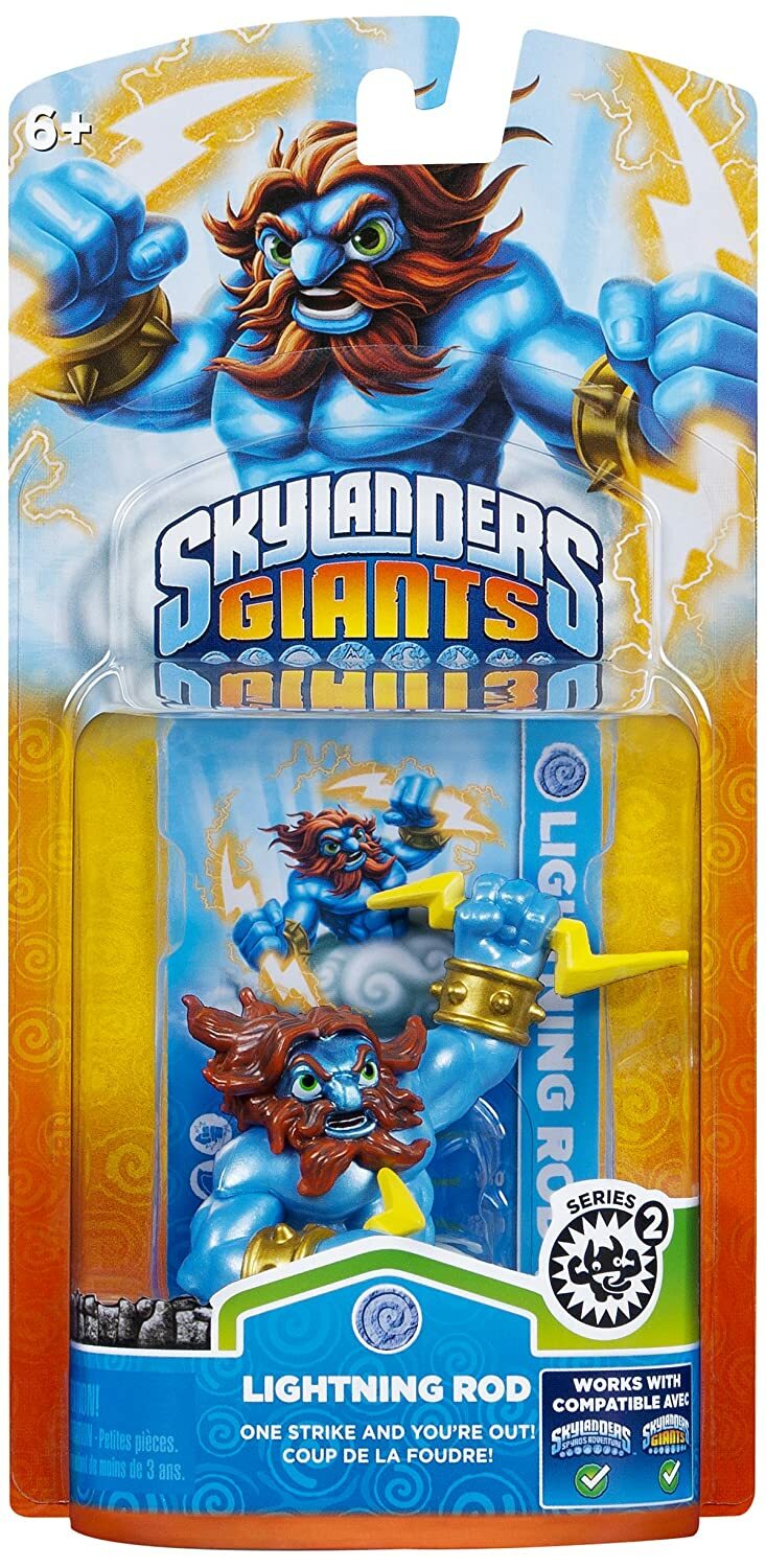 Skylanders Giants Character Pack – Series 2 Lightning Rod Action Figue