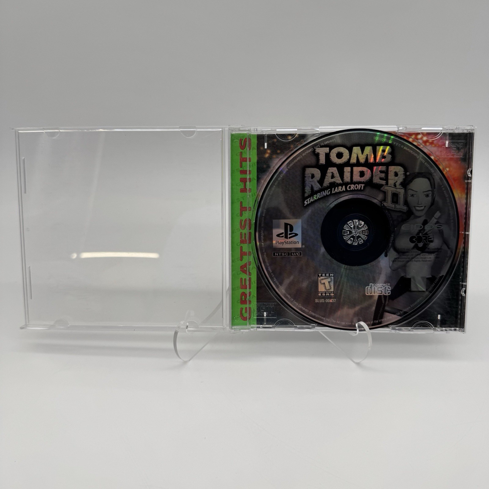 Tomb Raider II – PS1 PlayStation 1 – Refurbished Disc + Case No Manual – Tested
