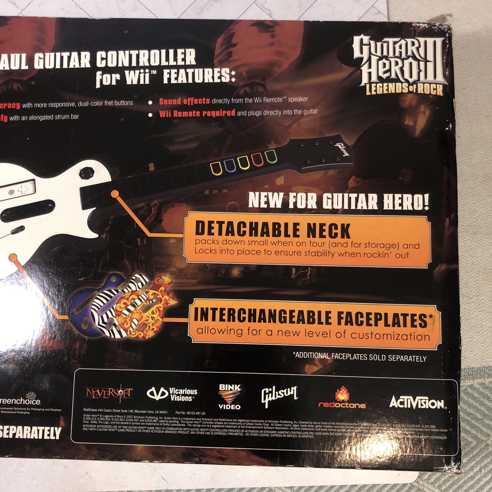 Guitar Hero 3: Legends of Rock Wii Bundle BRAND NEW & UNOPENED