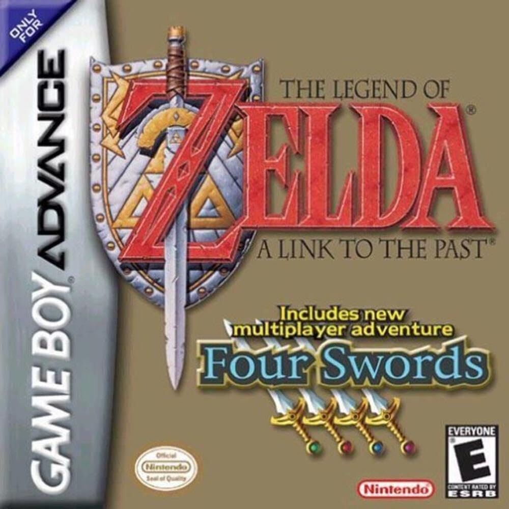The Legend of Zelda: A Link to the Past, Four Swords – Game Boy Advance (2002)