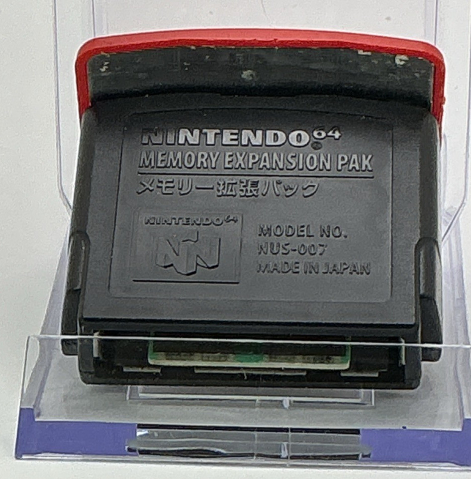 Nintendo 64 Expansion Pak OEM N64 Memory Pack Tested