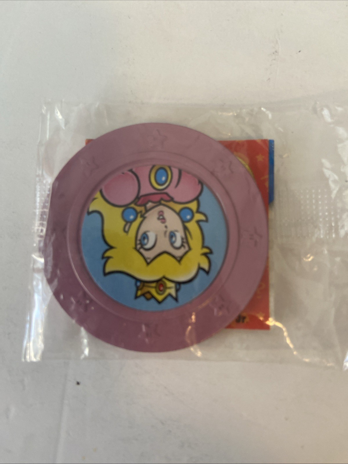 Frankford Wonder Ball Nintendo Super Mario Collectible Pink Princess Peach Coin