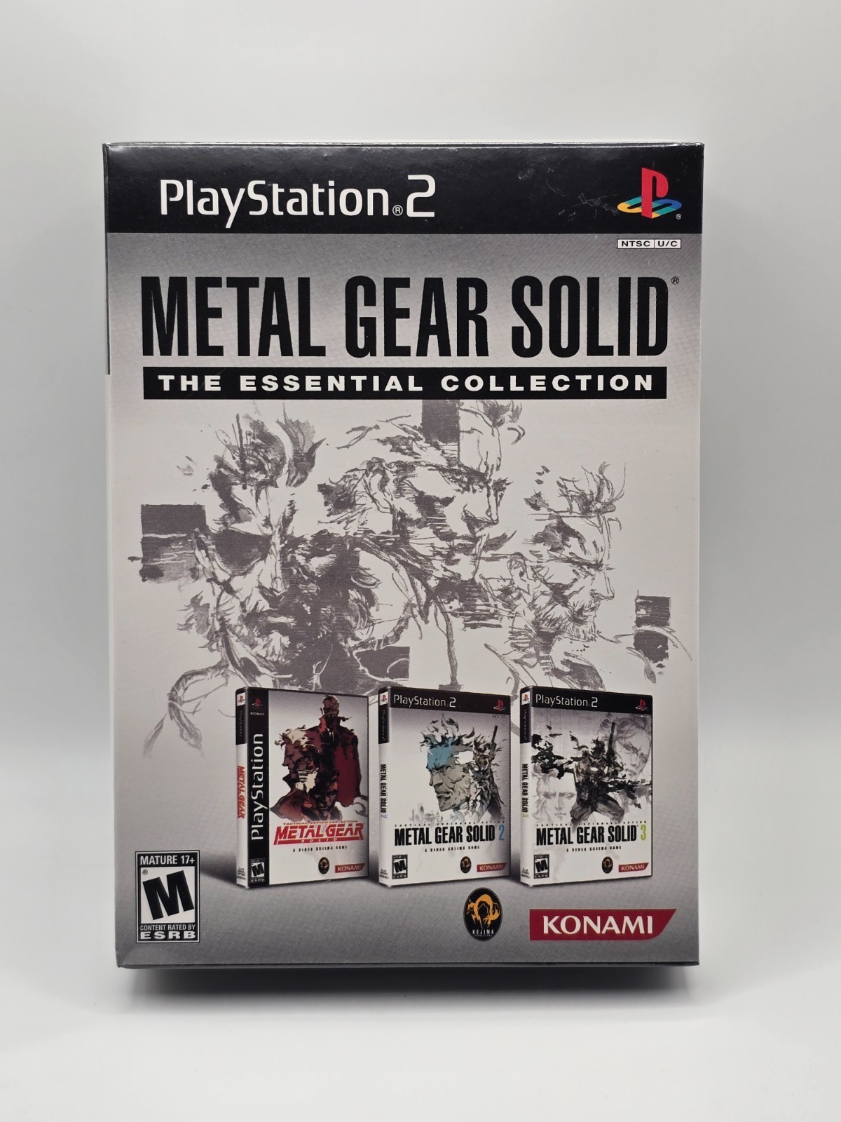 Metal Gear Solid The Essential Collection (PlayStation 2, 2008) Factory Sealed