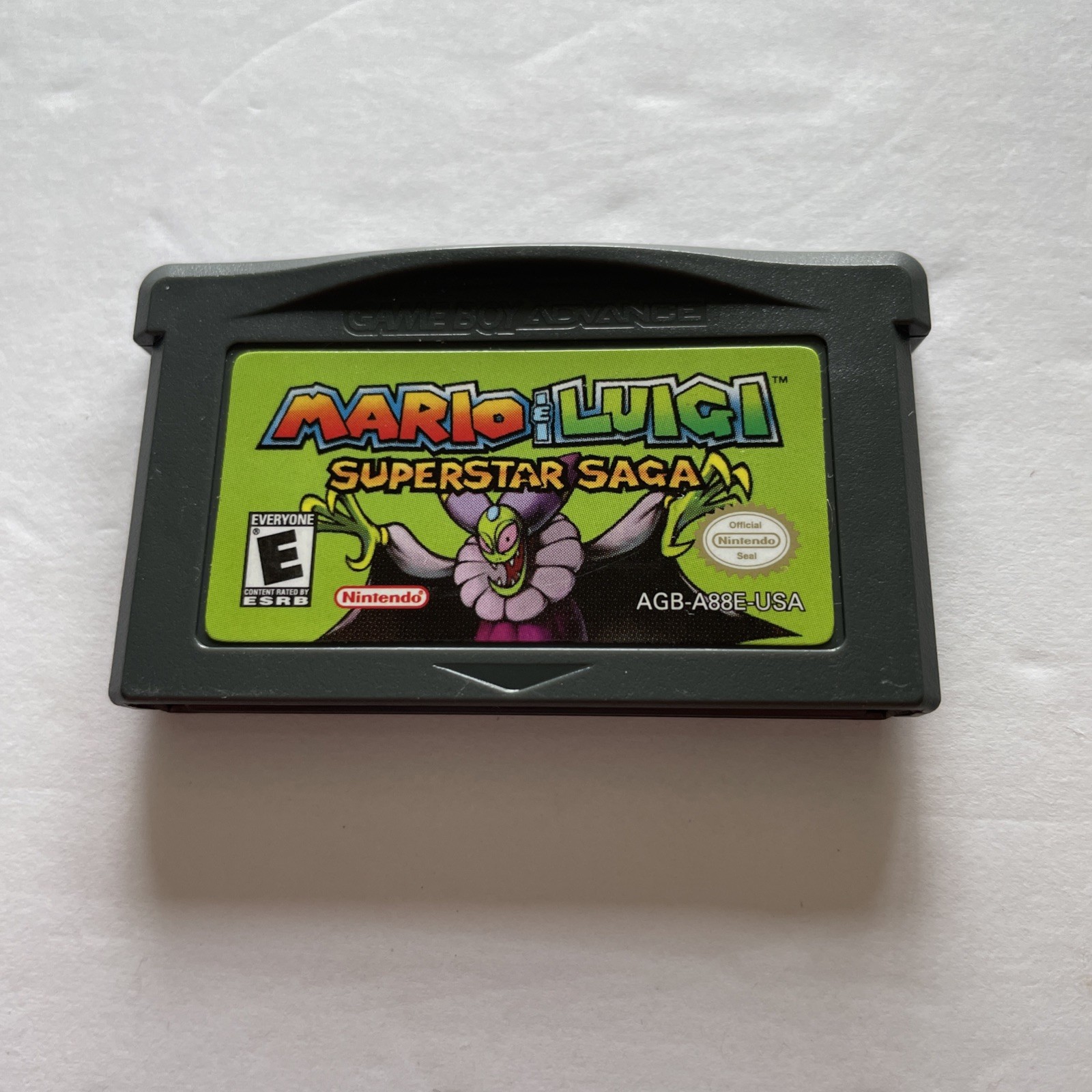 Mario And Luigi Superstar Saga Nintendo Game Boy Advance- Loose Tested