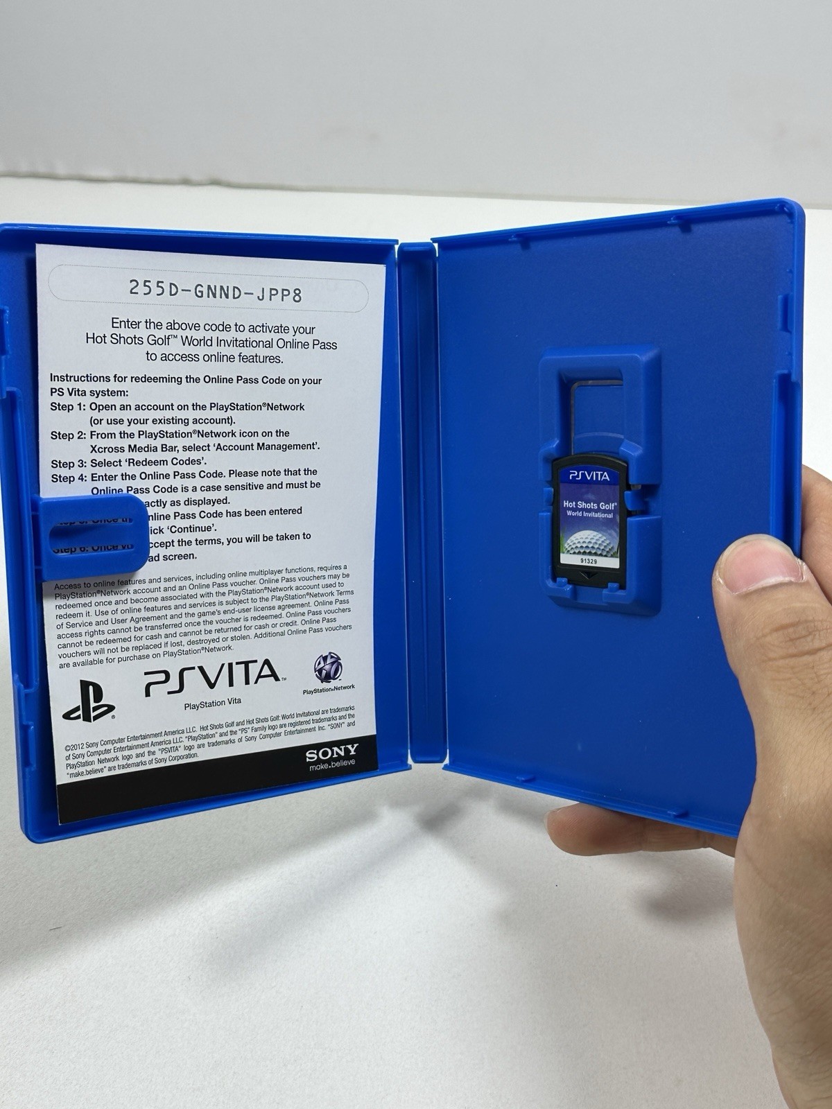 Hot Shots Golf: World Invitational PlayStation Vita Complete CIB
