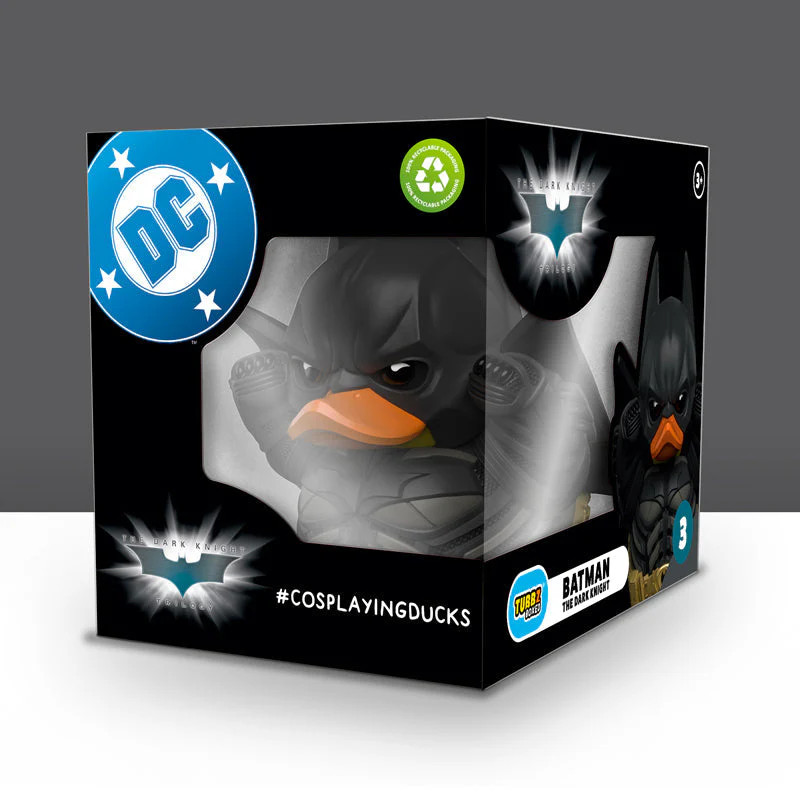 TUBBZ BOXED Edition DC Comics Batman The Dark Knight Official Duck Figure JEEP