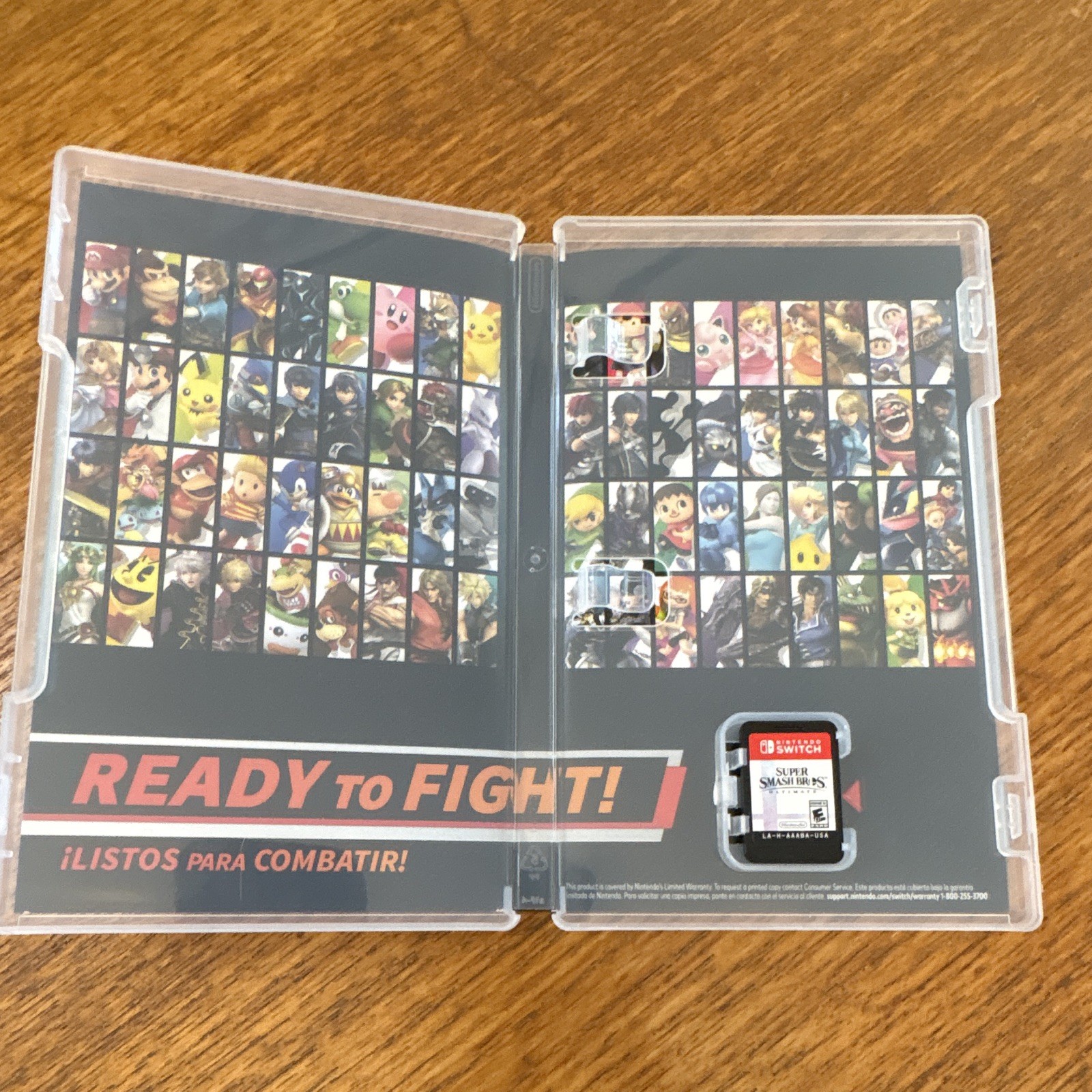 Nintendo Super Smash Bros. Ultimate Switch Cartridge & Case Multiplayer