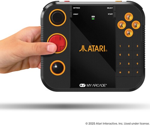 My Arcade – DGUNL-7152 Atari Gamestation Gamepad Wireless Controller Black [New