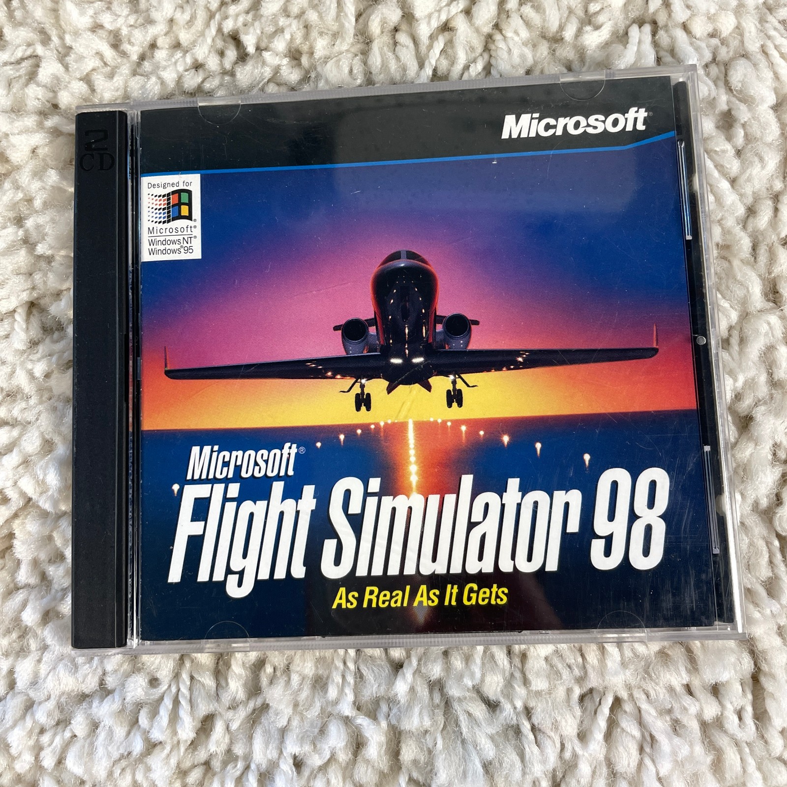Jane’s USAF: United States Air Force (PC, 1999) Flight Simulation + Microsoft 98